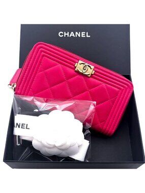 Chanel Wallet Round Zip